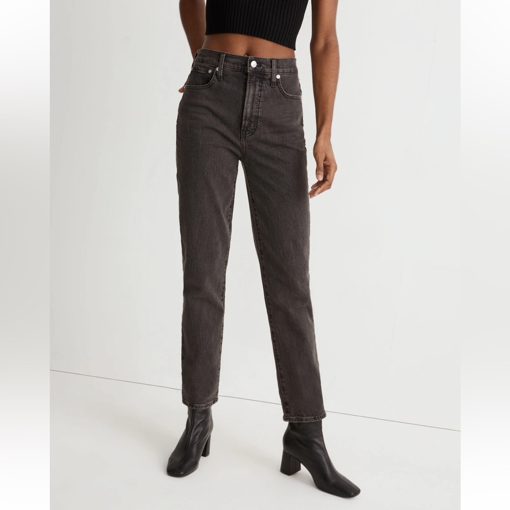 Madewell The Perfect Vintage Black Jeans